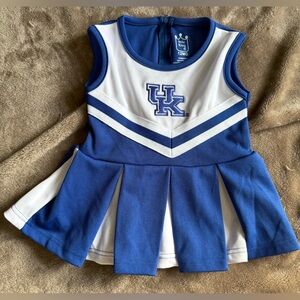 UK Wildcats Royal Blue and White Cheerleader Dress 12M